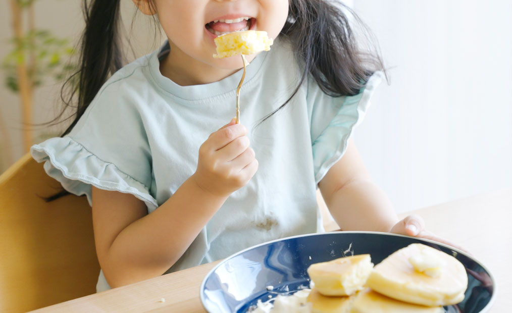 全粒粉なのに苦味がなくスイーツにも最適